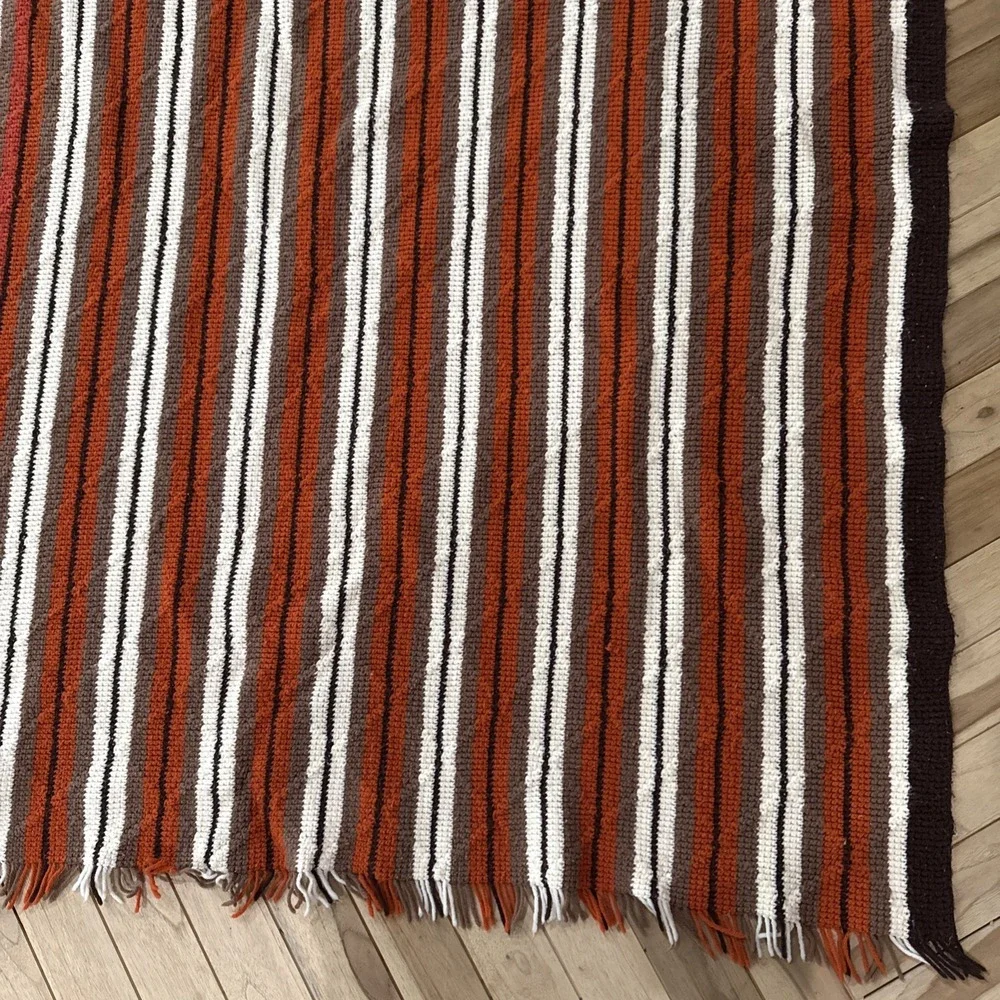 Vintage Handmade Afghan Blanket – 67